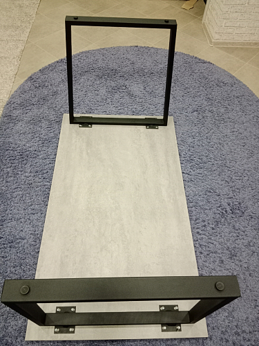 Деревянный стол Лота Лофт 120x75 дуб крафт табачный / черный матовый фото покупателя 966