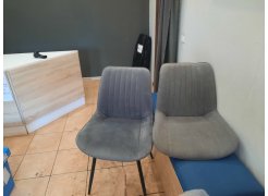 Стул на металлокаркасе Вейв светло-серый (hl 63) / 10К черный каркас фото покупателя 169