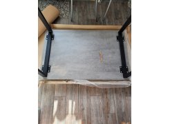 Деревянный стол Лота Лофт 120(160)х75 черный матовый / бетон светлый фото покупателя 104