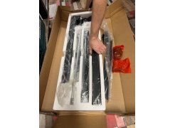 Компьютерный стол Маркос 140х80 светло-серый / черный фото покупателя 47