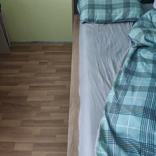 Двуспальная кровать Клауд 160х200 парящая дуб крафт золотой / антрацит фото покупателя 246