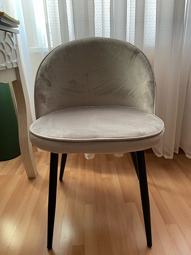 Стул на металлокаркасе Dodo blue фото покупателя 109