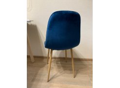 Стул на металлокаркасе Capri blue / white фото покупателя 101