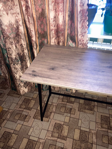 Компьютерный стол Бринг складной 90х55х74 дуб велингтон фото покупателя 3