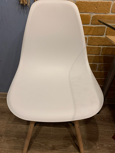 Стул Cindy Eames mod. 001 khaki / natural фото покупателя 398