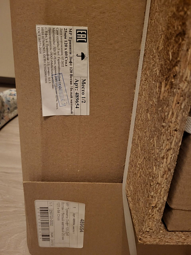 Стол Тринити Лофт 120 32 мм дуб галифакс табако / черный матовый фото покупателя 618