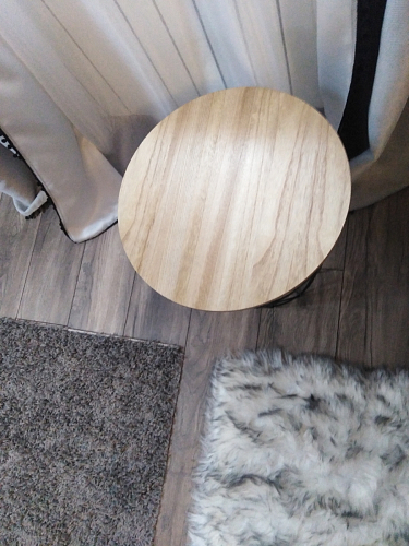 Журнальный столик Mariffa белый / черный фото покупателя 5