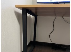 Деревянный стол Лота Лофт 120(160)х75 черный матовый / бетон светлый фото покупателя 185