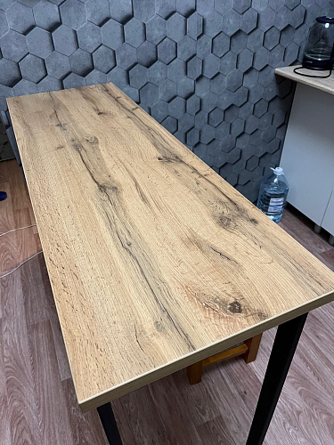 Барная стойка Дилан Лофт 120х60х90 бетон фото покупателя 31