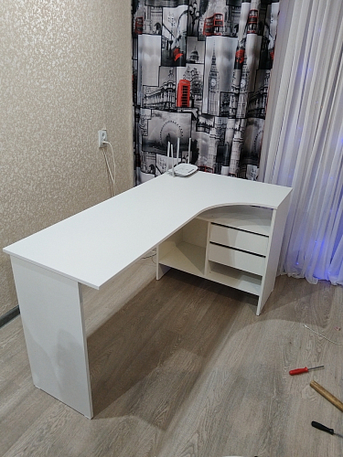 Стол письменный СПм-25 левый венге фото покупателя 34