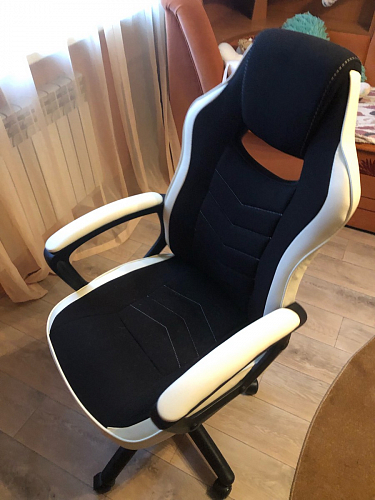 Компьютерное кресло Gamer черное / бежевое фото покупателя 3