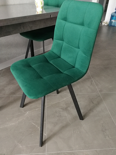 Стул Чилли 2 темно-серый  / черный фото покупателя 1503