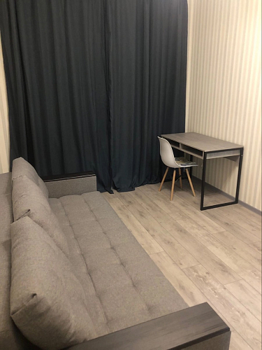 Письменный стол Леон Лофт черный матовый / дуб вотан фото покупателя 181