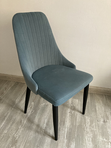 Стул на металлокаркасе Kora gray / black фото покупателя 491