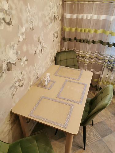 Стул на металлокаркасе Chic-Q черный / синий фото покупателя 5