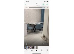 Керамический стол Вилли 140 (200) х 80 белый мрамор alpin white / snow white / белый фото покупателя 5