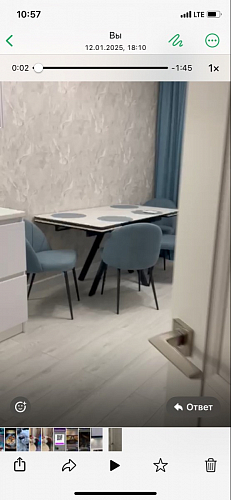 Керамический стол Вилли 140(200)х80 белый мрамор snow white / черный фото покупателя 5