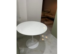 Стеклянный стол Tulip 90 black фото покупателя 20