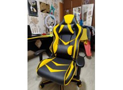 Компьютерное кресло Racer черное / оранжевое фото покупателя 74