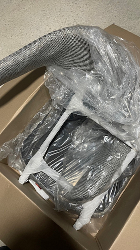 Стул на металлокаркасе Twin gray / black фото покупателя 22