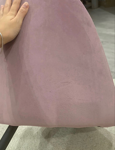 Стул на металлокаркасе Gabi dark beige / black / silver фото покупателя 172