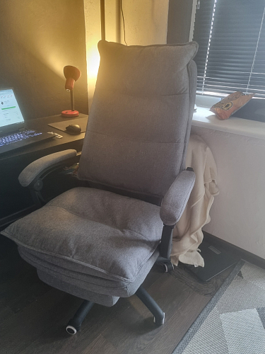 Компьютерное кресло Rapid голубое фото покупателя 23