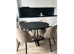 Стул на металлокаркасе Gabi gray / black фото покупателя 264