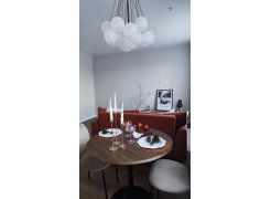 Стол Тулип 90х73 дуб вотан / белый фото покупателя 81