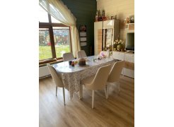 Стул на металлокаркасе Kora green / black фото покупателя 469