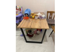 Стол Лота Лофт 120 25 мм сабия / черный матовый фото покупателя 805