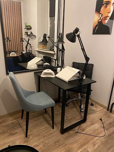 Стул на металлокаркасе Kora black / gray фото покупателя 128