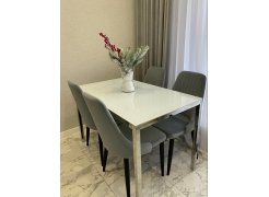 Стул на металлокаркасе Kora gray / black фото покупателя 20