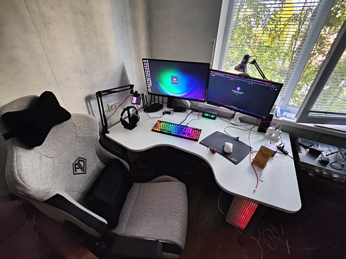 Компьютерный стол КСТ-116 белый фото покупателя 14