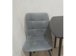 Стул на металлокаркасе Чилли розовый / черный каркас фото покупателя 318