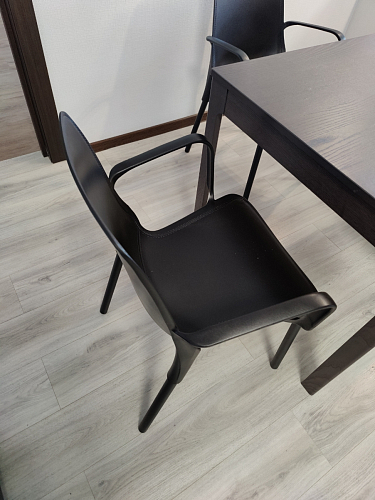 Кресло SHT-S76 белое / хром лак фото покупателя 11