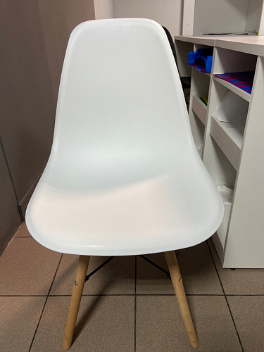 Стул Cindy Eames mod. 001 khaki / natural фото покупателя 380