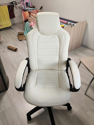 Компьютерное кресло Kadis коричневое / бежевое фото покупателя 117