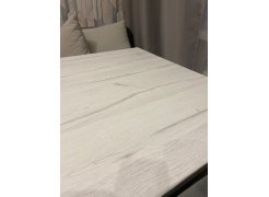 Деревянный стол Лота Лофт 120(160)х75 черный матовый / бетон светлый фото покупателя 671