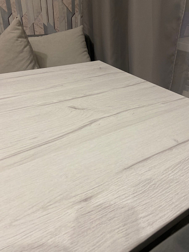 Стол раскладной Лота Лофт 120 25 мм юта / черный матовый фото покупателя 671