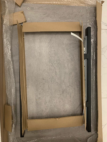 Деревянный стол Лота Лофт 140х80 черный матовый / бетон светлый фото покупателя 743