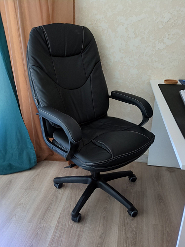 Компьютерное кресло Comfort Lux/Комфорт Люкс серый фото покупателя 50