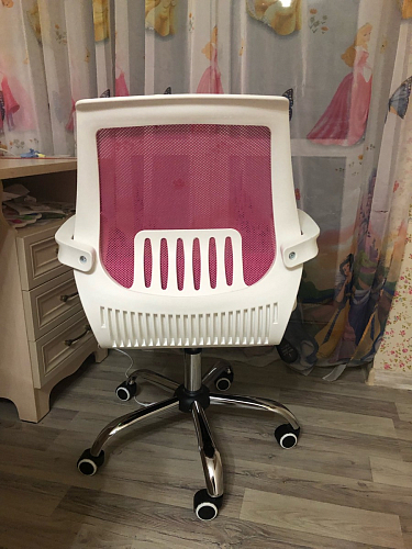 Компьютерное кресло Ergoplus light gray / white фото покупателя 27