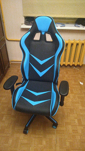 Компьютерное кресло Racer черный / красный / бежевый фото покупателя 79