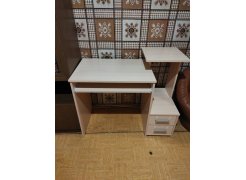 Компьютерный стол Джаз-24 левый белый фото покупателя 27