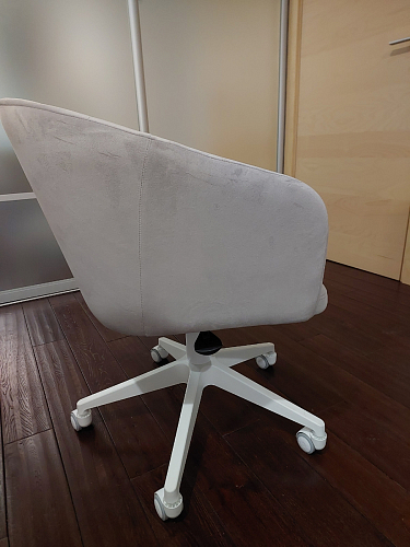 Компьютерное кресло Тибо светло-коричневый / белый фото покупателя 117