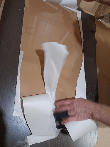 Журнальный стол Барон 2 вишня оксфорд фото покупателя 2