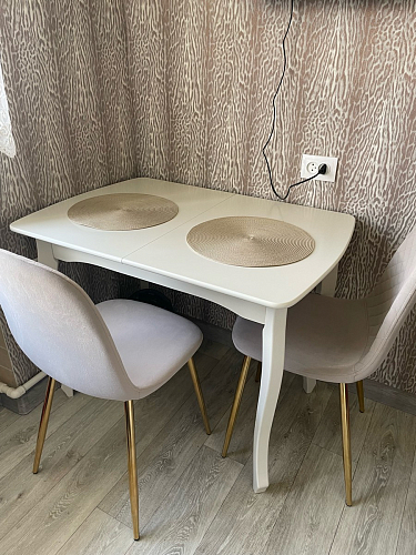 Стул на металлокаркасе Dabl wine red фото покупателя 97