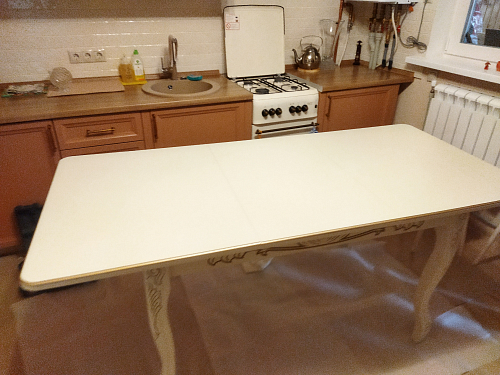 Стол Мауро патина золото фото покупателя 3