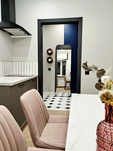 Комплект стульев Вейв 4 шт светло-серый / черный фото покупателя 194