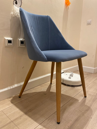 Стул на металлокаркасе Morgan dark gray фото покупателя 8